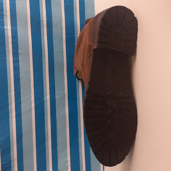 BACCO BUCCI Leather Shearling Fur lined All Season Weatherproof Lace up boot 10m - Picture 4 of 9